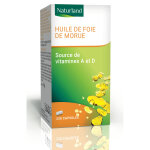 Huile de foie de morue, source de vitamine a et d 220 capsules