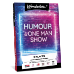 Coffret cadeau wonderbox - humour & one man show - 2 places