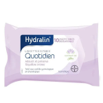 Hydralin quotidien lingettes x 10