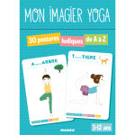 Mon imagier yoga - 30 postures ludiques de a � z (coffret)