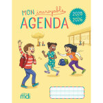 Mon incroyable agenda 2025 - 2026 (broch)