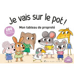 Je vais sur le pot ! mon tableau de propret - petite souris (broch)