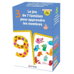 Le jeu de 7 familles pour apprendre les nombres (coffret)