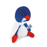 Jo paris 2024 allez les bleus - cocorico bleu cape jo2456 peluche supporter equipe de france cadeau souvenir ...