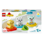 Jouet de bain�: le train flottant des animaux