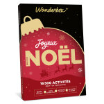 Coffret cadeau wonderbox - joyeux no�l emotion