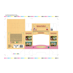 Les jumeaux lapin chocolat et poussette double