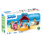 Junior : la cr�che de noel
