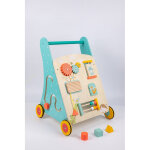 Kidway - mon chariot multi - activités en bois - eveil 1er âge - 1 an et + Kidway - mon chariot multi - activités en bois - eveil 1er âge - 1 an et +