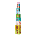 Kidway - mes cubes à empiler en bois - eveil 1er âge - 1 an et + Kidway - mes cubes à empiler en bois - eveil 1er âge - 1 an et +