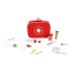 Kidway - ma mallette de docteur en bois - imitation - 3 ans et + Kidway - ma mallette de docteur en bois - imitation - 3 ans et +