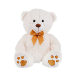 Kidway - ours 40cm blanc - peluche - 0 mois et + Kidway - ours 40cm blanc - peluche - 0 mois et +