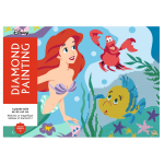 Kit diamond painting disney officiel - la petite sirne (coffret)