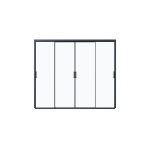 Kit panneaux en verre 3 m�tres pour pergola ombr�a