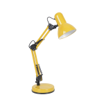 Lampe . bureau . e27. metal . flex . moutarde