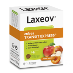 Laxeov cubes transit express pomme - abricot boîte de 20 palets Laxeov cubes transit express pomme - abricot boîte de 20 palets