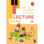 Lecture piano ce1 - cahier d'exercices (broch)