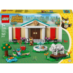 Lego animal crossing - les collections du muse de thibou, maquette, set de construction - 77056