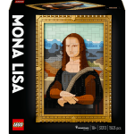 Lego art la joconde - set de construction du tableau de l�onard de vinci - d�coration int�rieur murale ...