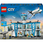 Lego� city - l?a�roport et l?avion - mod�le r�duit d'a�roport - 60502