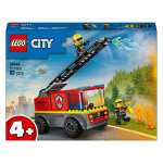 Lego city camion de pompiers avec chelle - jouet 60463