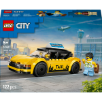 Lego� city - le taxi jaune - mod�le r�duit de voiture avec 2 minifigurines - 60487