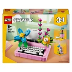 Lego creator 31169 3 - en - 1 la machine � �crire avec des fleurs - jeu