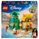 Lego ? disney 43260 l'le de vaiana miniature - jeu de construction