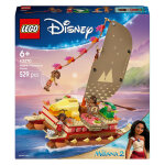 Lego ? disney 43270 le bateau d?aventure de vaiana jouet  construire