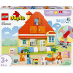Lego� duplo - la maison de famille de bluey et le jeu de m�moire, jouet interactif - 10459