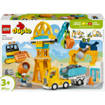 Lego duplo ma ville - le chantier et les v�hicules de construction 3 - en - 1 - 10476