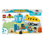 Lego� duplo - ma ville premi�re fois � l?a�roport, jouet de construction inspirant le jeu d?imitation ...