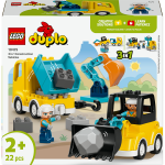 Lego duplo ma ville - les v�hicules de chantier 3 - en - 1 - jeu 2 ans - 10475