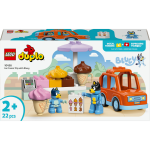 Lego� duplo - visite chez le marchand de glace avec bluey, jouet pour tout - petits - 10458