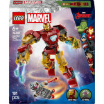 Lego marvel 76307 le robot d?iron man contre ultron - jouet ds 6 ans