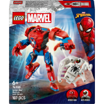 Lego marvel 76308 le robot de spider - man contre anti - venom - jeu 6 ans