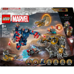 Lego� marvel - avengers : endgame thor contre chitauri, action de super - h�ros - 76322
