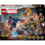 Lego� marvel - avengers : endgame thor contre chitauri, action de super - h�ros - 76322