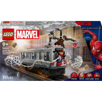 Lego� marvel - la sc�ne du train de spider - man et docteur octopus, jouet de construction - 76321