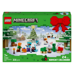 Lego minecraft - le calendrier de l?avent 2025 - cadeau pour jeunes gamers en attendant nol - 21280 ...