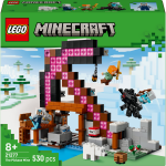 Lego® minecraft? - la mine en forme de pioche, décor pour salle de jeu et hache jouet - 21277 Lego® minecraft? - la mine en forme de pioche, décor pour salle de jeu et hache jouet - 21277