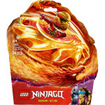 Lego ninjago 71823 la toupie spinjitzu du dragon de kai - jouet 6 ans