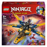 Lego ninjago 71833 le super avion tempête de ras et arin - jouet 8 ans Lego ninjago 71833 le super avion tempête de ras et arin - jouet 8 ans