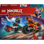 Lego� ninjago - kai et la course de motos, set de jeu incluant 2 motos ninjas - 71838
