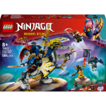 Lego ninjago - le robot dragonnier de rogue, jouet ninja - 71843