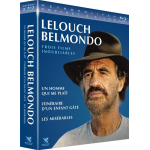 Lelouch / belmondo - coffret 3 films : itin�raire d'un enfant g�t� + les mis�rables + un homme qui me ...