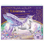 Licornes de rêve - carnet créatif - magie des pierres précieuses (spirale) Licornes de rêve - carnet créatif - magie des pierres précieuses (spirale)