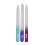 Lime en verre manche couleur - coloris alatoire