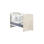 Lit b�b� 120x60 - smile h�tre cendr�