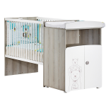 Lit b�b� combin� �volutif 120 x 60 cm - 90 x 190 cm